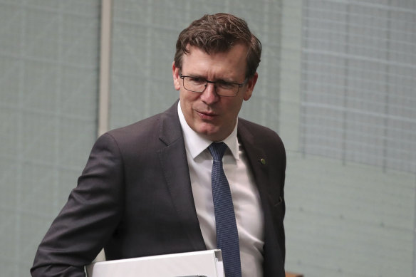 Federal Minister for Education Alan Tudge.