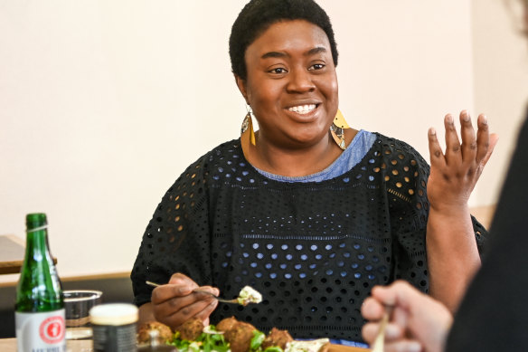 Maxine Beneba Clarke says when she moved to Melbourne she was amazed at the number of venues that staged spoken-word poetry evenings.       