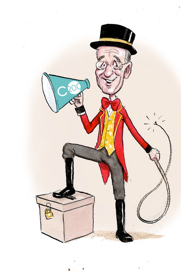  Former ABC News political editor Jim Middleton.