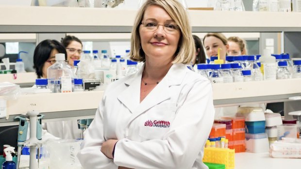 Griffith University's Professor Jennifer Martin is using a 'nature bank' to disarm bacteria.