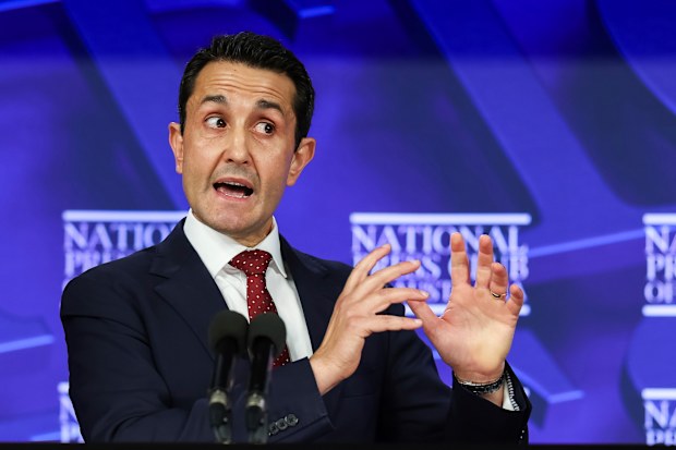 Queensland Premier David Crisafulli says climate policy reset a model ...