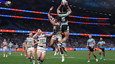 Only 17,000 people showed up to watch the Sharks play the Cowboys.
