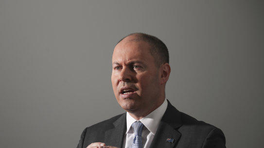 Treasurer Josh Frydenberg.