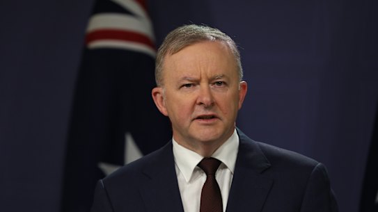 Anthony Albanese says the decision on Hawke is still “being worked through”.