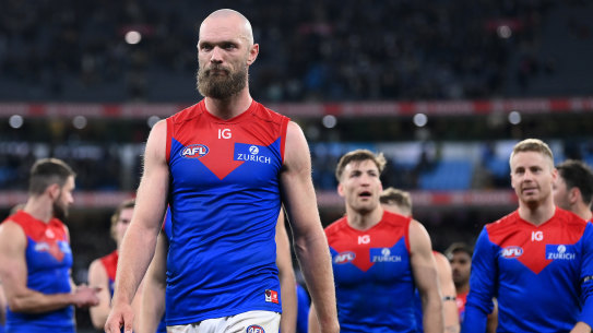 The Demons bombed out of the AFL finals in straight sets again this year.