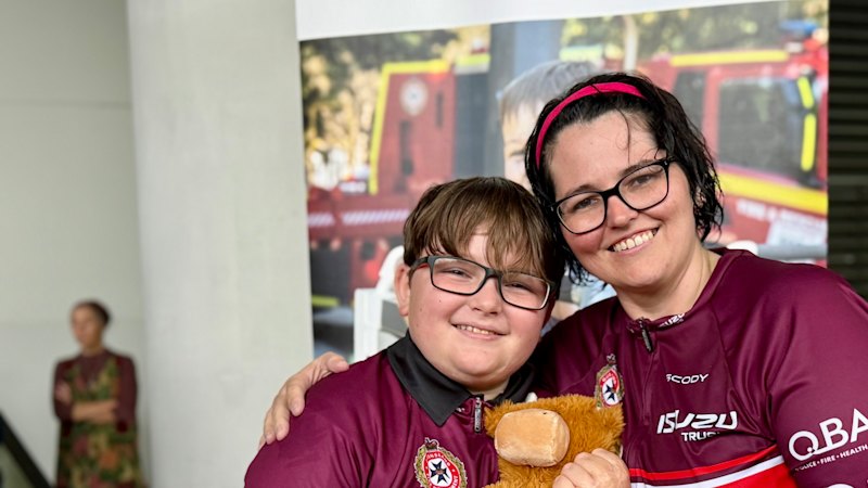 Gold Coast mother rides 800km to support children with burn injuries