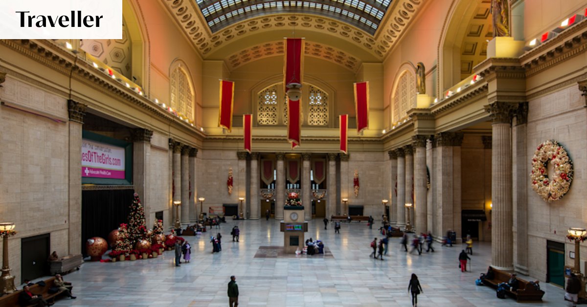 When it comes to US train travel, this station is the jewel in the crown