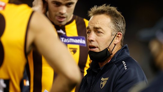 Alastair Clarkson says he’s staying at Hawthorn for 2022.