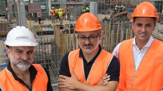 Sam Kassis, Romio Georges and Joe Khoury.