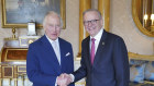 Prime Minister Anthony Albanese meets King Charles III at Buckingham Palace in London ahead of the coronation.