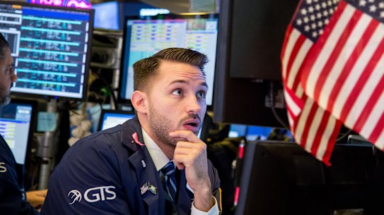 Wall Street is sharply lower on Monday in New York.