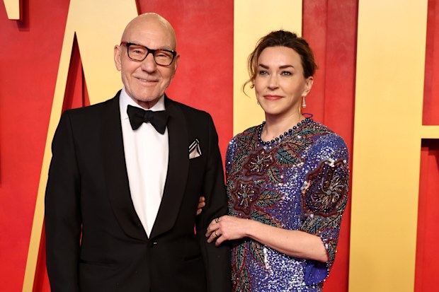 Patrick Stewart and Sunny Ozell