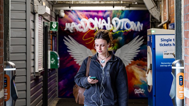 I got off at Sydney’s spookiest train station and this is what I found