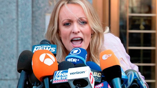 Stormy Daniels trolls Trump in star turn on Saturday Night Live