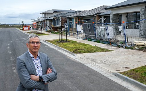 Rory Costelloe of Villawood Properties in Tarneit.
