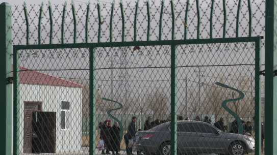 One of the centres housing Uighurs in China’s Xinjiang region. 