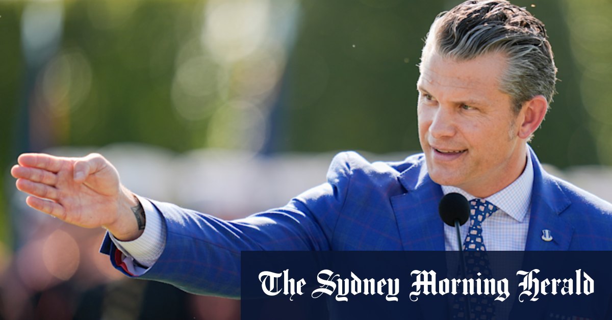 US Defence head Peter Hegseth orders all generals and admirals to Quantico base amid rising concerns