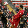 Late Liverpool goal robs Arsenal of points at Anfield, Palace thrash Leeds
