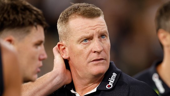 Michael Voss is not under immediate pressure to keep his job, but Thursday night’s loss to Richmond was worrying.