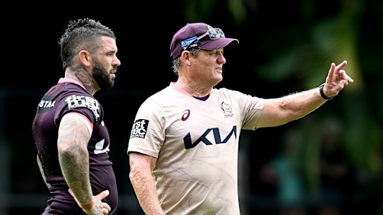 Adam Reynolds (left) has been key to the rise of the Broncos under Walters.