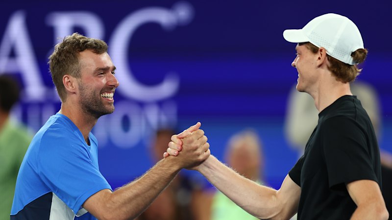 This amateur tennis player just defeated Sinner and won $1 million. Meet Jordan Smith