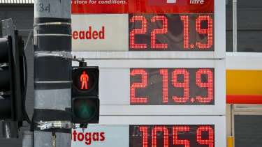 Petrol prices have been rising across the country as Russia faces increased oil sanctions.