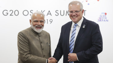 Facebook News Ban Scott Morrison Takes Media Barganing Code Fight To India World