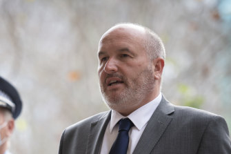 NSW Police Minister David Elliott. 