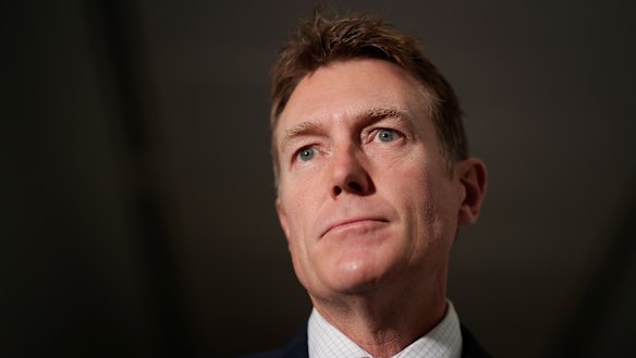 Attorney-General Christian Porter in Canberra last week.