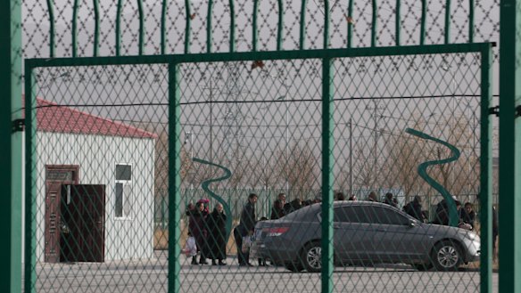 One of the centres housing Uighurs in China’s Xinjiang region. 