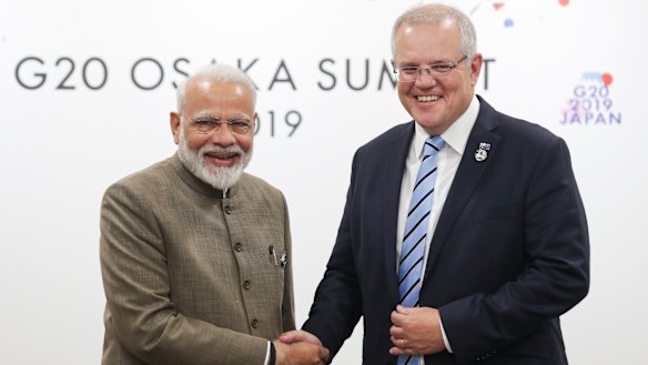 Prime Minister Scott Morrison has spoken to Indian Prime Minister Narendra Modi about Facebook’s decision to ban news links in Australia.