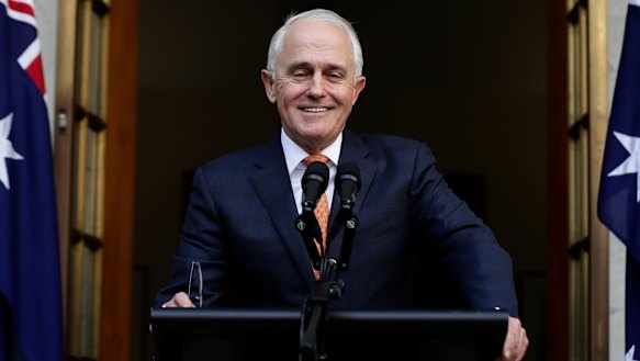 Quitting politics: former prime minister Malcolm Turnbull.