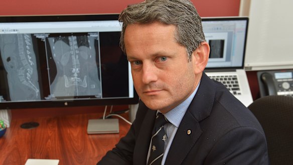 Orthopaedic spine surgeon John Cunningham.