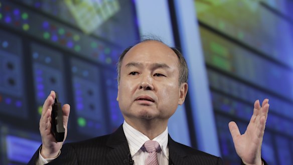 SoftBank chief Masayoshi Son apologised to investors for his role in inflating the perceived value of WeWork. 