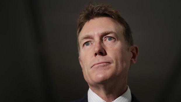 Attorney-General Christian Porter in Canberra last week.