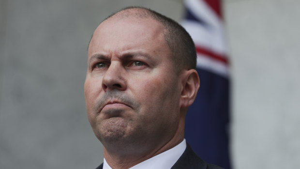 Treasurer Josh Frydenberg acknowledged the help for customers could only go so far when the economy needed strong banks.