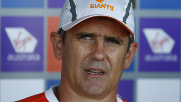 Giants coach Leon Cameron was unimpressed with commentary about his young forward.