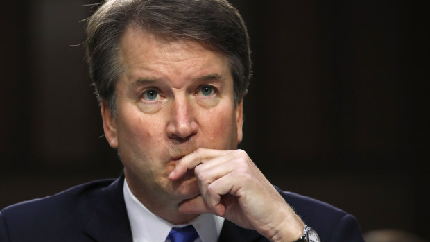 Trump wavers on his Supreme Court nominee, Brett Kavanaugh.