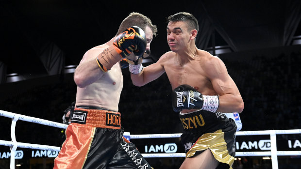 Tim Tszyu's last fight was against Australian boxing legend Jeff Horn in Townsville in August.