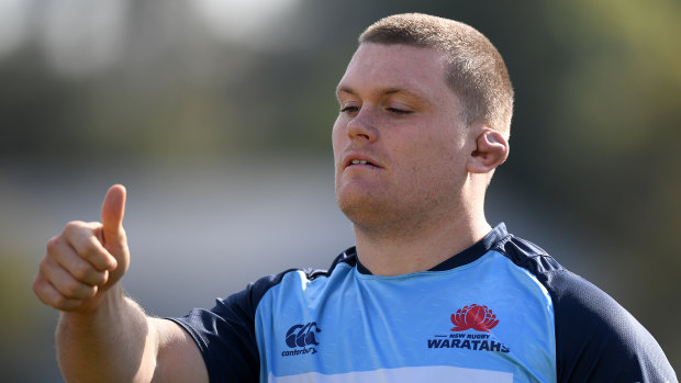 Thumbs up: Tom Robertson believes the Waratahs can still play finals. 