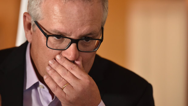 PM Scott Morrison says Australia risks tumbling into a recession under Labor.
