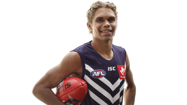 Strike one: Fremantle matched the Blues’ bid for Liam Henry.