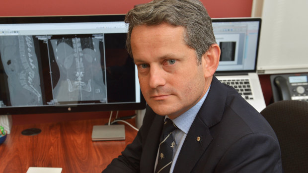 Orthopaedic spine surgeon John Cunningham.