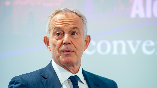 Tony Blair says progressive politics needs to adapt or risk death.