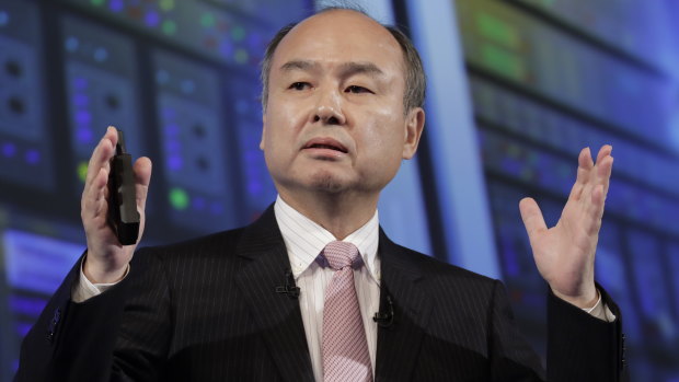 SoftBank, run by chief executive Masayoshi Son, was down $US9 billion on its investment in Uber on Friday.