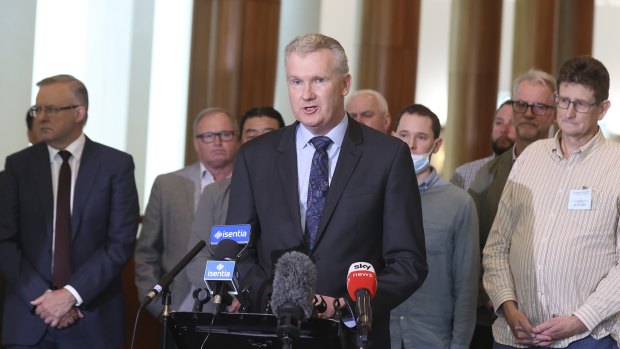 Tony Burke has demanded the Attorney-General’s Department explain its costings.