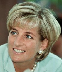 The Princess of Wales pictured on May 27, 1997.