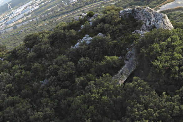 Scientists have been working in the Mandrin cave, near Montelimar, southern France, for 30 years.