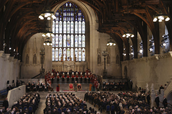 The hammer-beam roof of Westminster Hall is considered an engineering marvel.