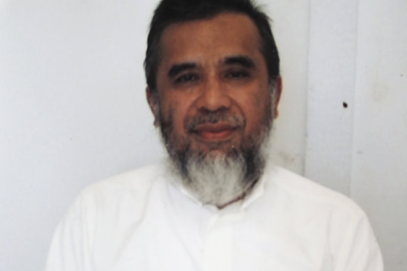 Encep Nurjaman, also known as Hambali, in an undated photo at the US base in Guantanamo Bay, Cuba.